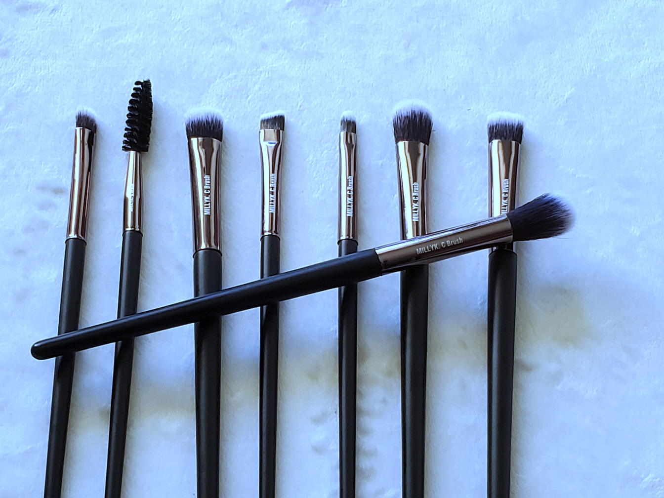 Makeup brushes- Black soft synthetic